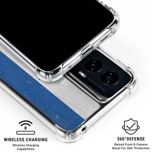 Honduras Flag Distressed Moto G Power 5G (2024) Clear Case